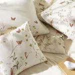 Taç Melle Ranforce Double Duvet Cover Set Cream